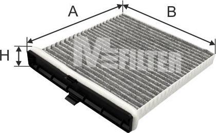 Mfilter K 9189C - Фільтр, повітря у внутрішній простір autozip.com.ua