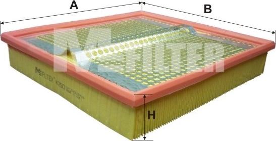 Mfilter K 250 - Повітряний фільтр autozip.com.ua