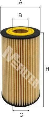 Mfilter TE 4049 - Масляний фільтр autozip.com.ua