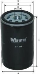 Mfilter TF 40 - Масляний фільтр autozip.com.ua