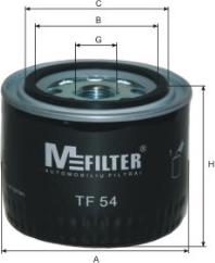 Mfilter TF 54 - Масляний фільтр autozip.com.ua