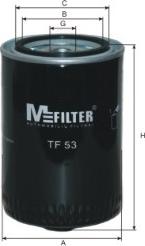 Mfilter TF 53 - Масляний фільтр autozip.com.ua