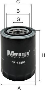 Mfilter TF 6556 - Масляний фільтр autozip.com.ua