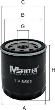 Mfilter TF 6550 - Масляний фільтр autozip.com.ua