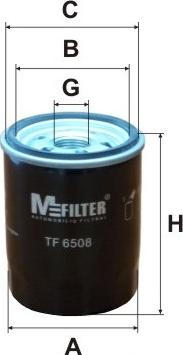 Mfilter TF 6508 - Масляний фільтр autozip.com.ua
