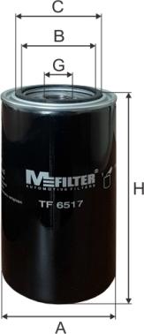 Mfilter TF 6517 - Масляний фільтр autozip.com.ua