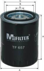 Mfilter TF 657 - Масляний фільтр autozip.com.ua
