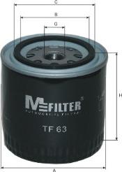 Mfilter TF 63 - Масляний фільтр autozip.com.ua