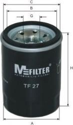 Mfilter TF 27 - Масляний фільтр autozip.com.ua