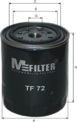 Mfilter TF 72 - Масляний фільтр autozip.com.ua