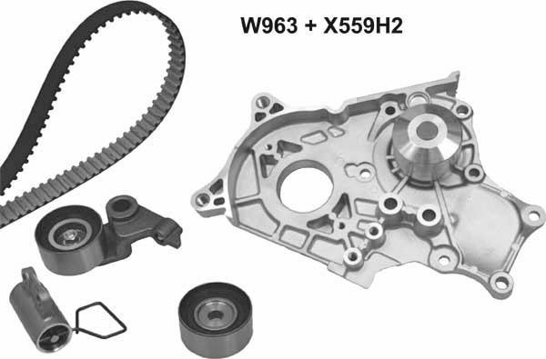 MGA 963K1 - Водяний насос + комплект зубчатого ременя autozip.com.ua