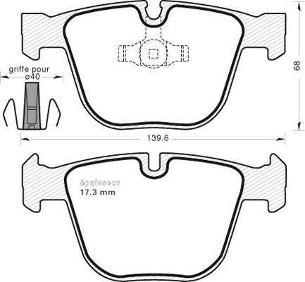 MGA 981 - Гальмівні колодки, дискові гальма autozip.com.ua