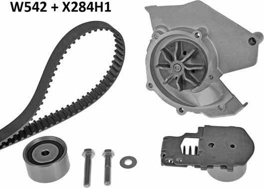 MGA 542K1 - Водяний насос + комплект зубчатого ременя autozip.com.ua