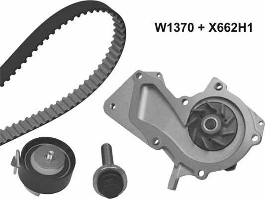MGA 1370K1 - Водяний насос + комплект зубчатого ременя autozip.com.ua