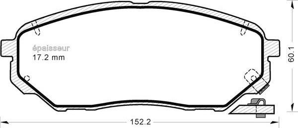 MGA 1229 - Гальмівні колодки, дискові гальма autozip.com.ua