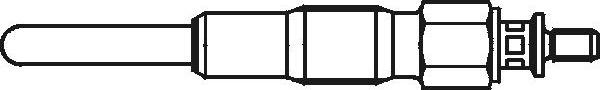 MGA BP745 - Свічка розжарювання autozip.com.ua