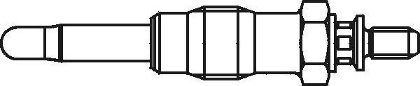 MGA BP716 - Свічка розжарювання autozip.com.ua