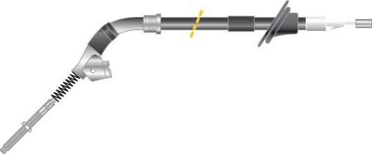 MGA CF5876 - Трос, гальмівна система autozip.com.ua