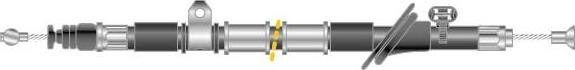MGA CF6339 - Трос, гальмівна система autozip.com.ua