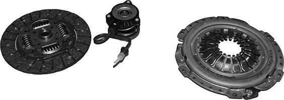 MGA EK6425 - Комплект зчеплення autozip.com.ua