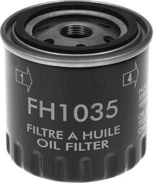 MGA FH1035 - Масляний фільтр autozip.com.ua