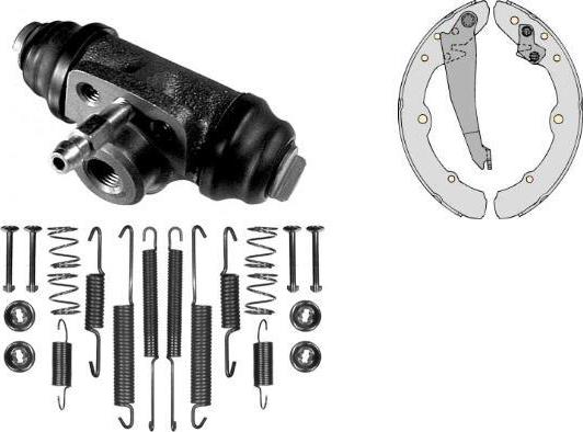 MGA K591560 - Комплект гальм, барабанний механізм autozip.com.ua