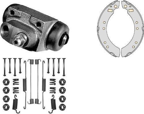MGA K597443 - Комплект гальм, барабанний механізм autozip.com.ua