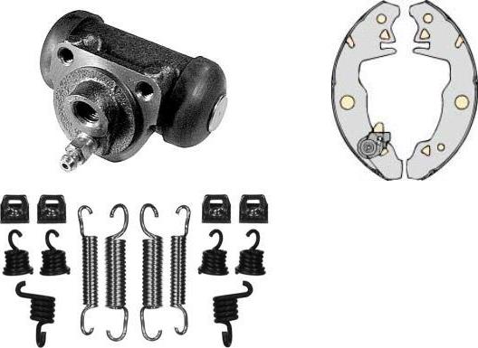 MGA K560917 - Комплект гальм, барабанний механізм autozip.com.ua