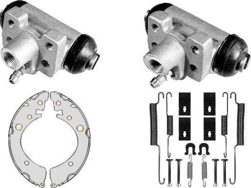 MGA K661331 - Комплект гальм, барабанний механізм autozip.com.ua