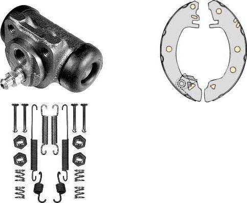 MGA K614468 - Комплект гальм, барабанний механізм autozip.com.ua