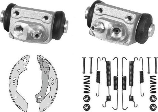 MGA K797939 - Комплект гальм, барабанний механізм autozip.com.ua