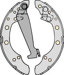 MGA K717599 - Комплект гальм, барабанний механізм autozip.com.ua