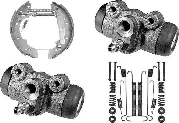 MGA PM514818 - Комплект гальм, барабанний механізм autozip.com.ua