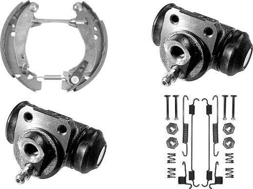 MGA PM623923 - Комплект гальм, барабанний механізм autozip.com.ua