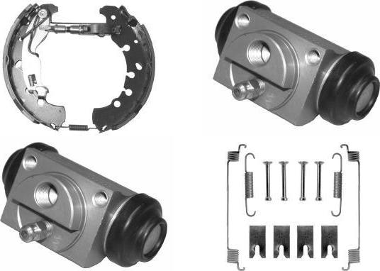 MGA PM848833 - Комплект гальм, барабанний механізм autozip.com.ua