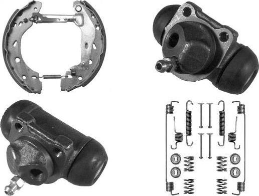 MGA PM803945 - Комплект гальм, барабанний механізм autozip.com.ua