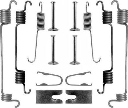 MGA PM816341 - Комплект гальм, барабанний механізм autozip.com.ua