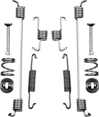 MGA PM818689 - Комплект гальм, барабанний механізм autozip.com.ua