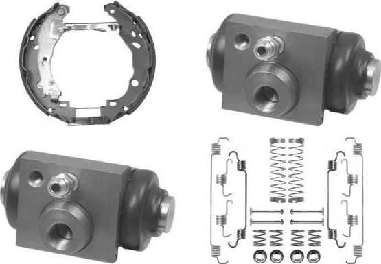 MGA PM834826 - Комплект гальм, барабанний механізм autozip.com.ua