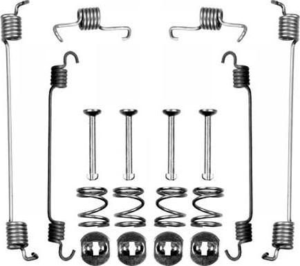 MGA PM865984 - Комплект гальм, барабанний механізм autozip.com.ua