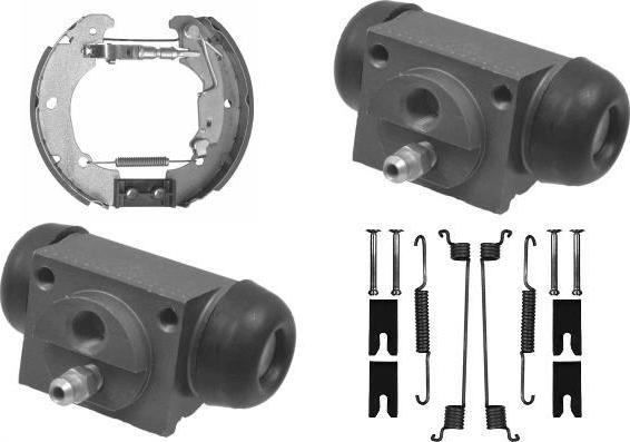 MGA PM822975 - Комплект гальм, барабанний механізм autozip.com.ua