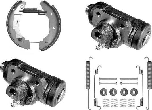 MGA PM791471 - Комплект гальм, барабанний механізм autozip.com.ua