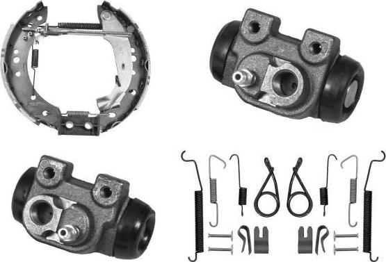 MGA PM783963 - Комплект гальм, барабанний механізм autozip.com.ua