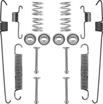 MGA R252 - Пружина, гальмівна колодка autozip.com.ua