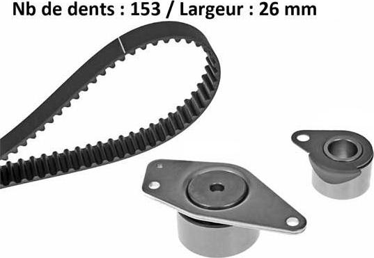 MGA X450H2 - Комплект ременя ГРМ autozip.com.ua