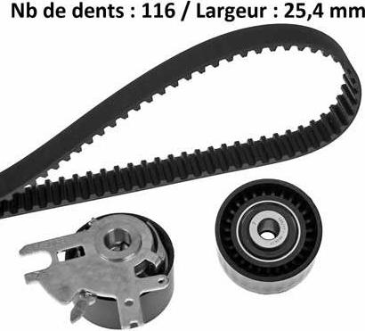MGA X593H1 - Комплект ременя ГРМ autozip.com.ua