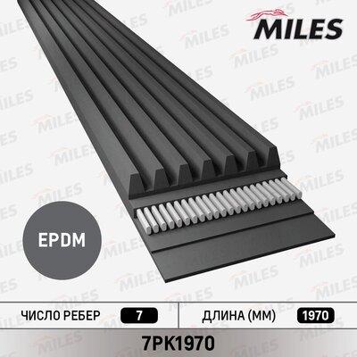 Miles 7PK1970 - Поліклиновий ремінь autozip.com.ua