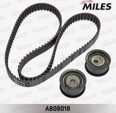Miles AB08018 - Комплект ременя ГРМ autozip.com.ua