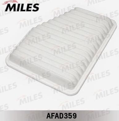 Miles AFAD359 - Повітряний фільтр autozip.com.ua