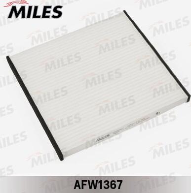 Miles AFW1367 - Фільтр, повітря у внутрішній простір autozip.com.ua